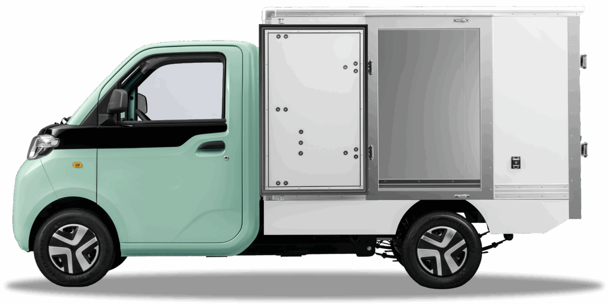ebuddy_green_1 eBuddy wendiger, flexibler und robuster elektro Kleintransporter